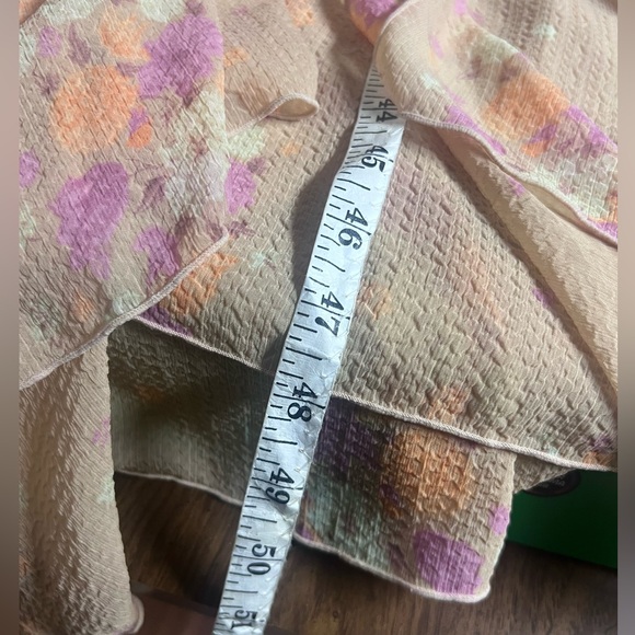 FREE PEOPLE KNOW ME MAXI DUSTER - size M but fits a Large and XL - Picture 6 of 7